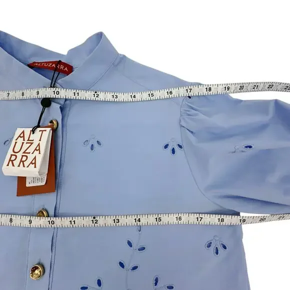 ALTUZARRA Margot Top in Danube FR34|XS - Picture 8 of 11